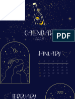 Calendar 2023 Star Sign