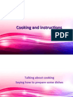 Class 02 - Cooking and instructions