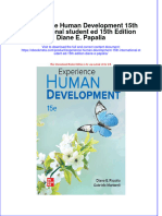 Full Ebook of Experience Human Development 15Th International Student Ed 15Th Edition Diane E Papalia Online PDF All Chapter