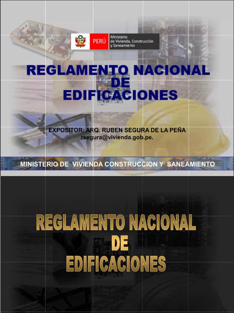 Reglamento Nacional de Edificaciones RNE | PDF | Accesibilidad ...