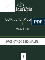Fasciculo 3 Probióticos e Bio Mamps - Guia de Formulações Maria Rocha - 2 Edição