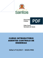 Curso ACE - Controle de Vetores e Pragas Urbanas