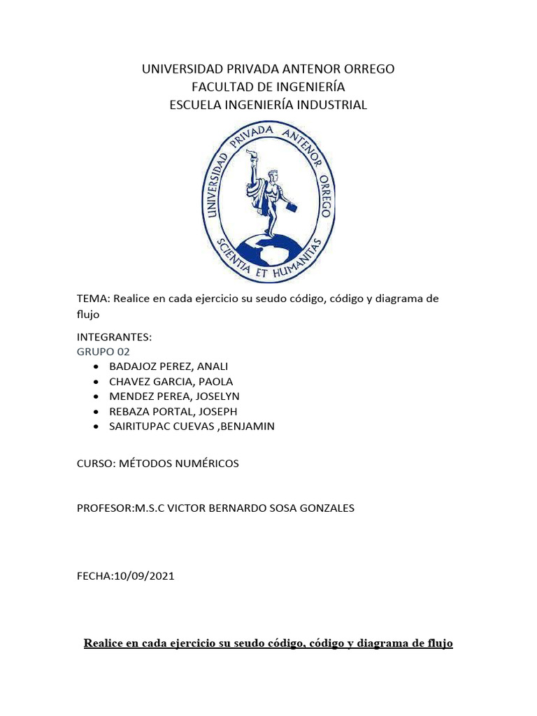 Grupo02 - Practica N1 | PDF | Algoritmos | Algoritmos y Estructuras de ...