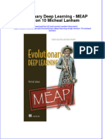 Full Ebook of Evolutionary Deep Learning Meap Version 10 Micheal Lanham Online PDF All Chapter