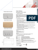 ficha tecnica interruptor