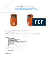 HandHeld Hydrogen Fluoride Gas Detector-Ghousia Rashid - Camila - 21 Dec 2023