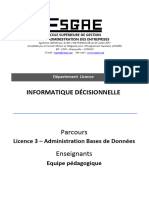 Informatique décisionnelle