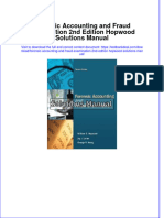 Full Forensic Accounting and Fraud Examination 2Nd Edition Hopwood Solutions Manual Online PDF All Chapter