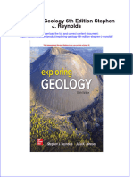 Full Ebook of Exploring Geology 6Th Edition Stephen J Reynolds Online PDF All Chapter