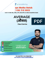 Average Class Exercise by RaMo Sir 1694847130220