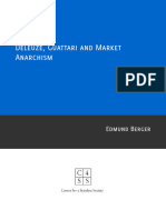 Deleuze Guattari and Market Anarchism