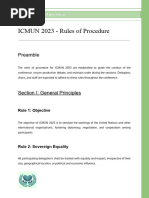 THIMUN Procedure Guide for BMUN | PDF | Committee | Meetings