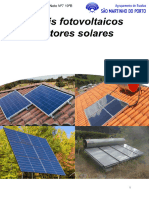 Painéis fotovoltaicos e coletores solaress