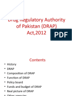 Drug Regulatory Authority of Pakistan (DRAP) (Autosaved)