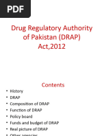 Drug Regulatory Authority of Pakistan (DRAP) (Autosaved)