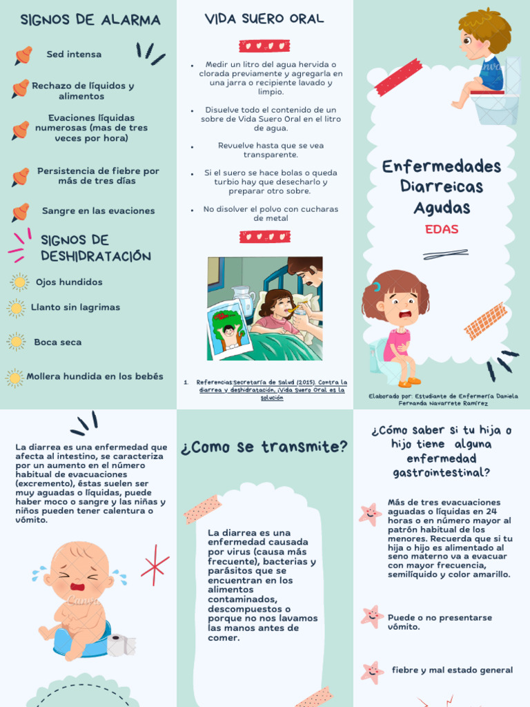 EDAS | PDF | Diarrea | Epidemiología