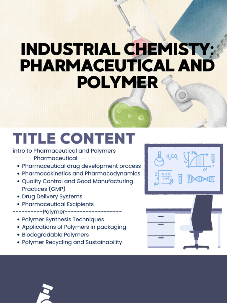 Pharmaceutical and Polymer Insights | PDF | Polymerization | Polymers