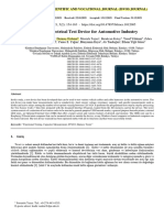 Design of Electrical Test Device For Aut