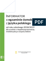 Informator P8 Polski