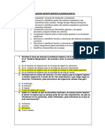 Evaluacion Quinto Básico - Ciencias Mayo