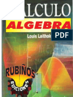 Algebra y Calculo de Louis Leithold