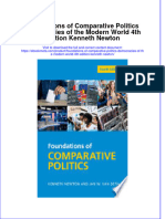 Full Ebook of Foundations of Comparative Politics Democracies of The Modern World 4Th Edition Kenneth Newton Online PDF All Chapter