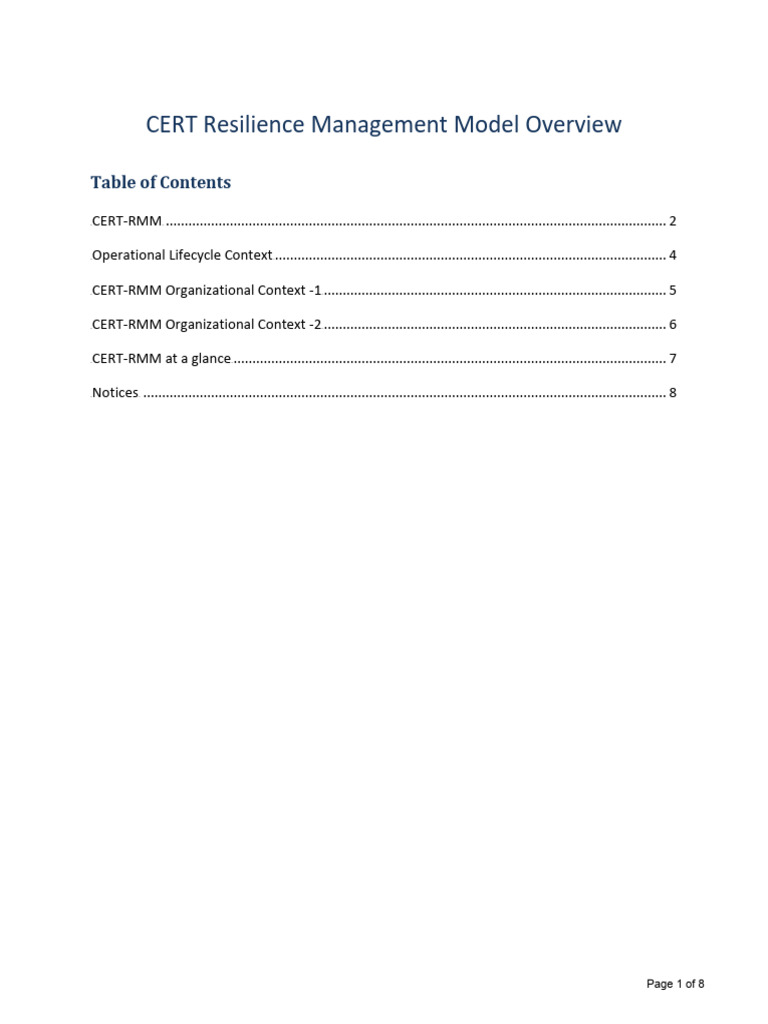 Fundamentals of Cyber Risk Management 4 | PDF | Business