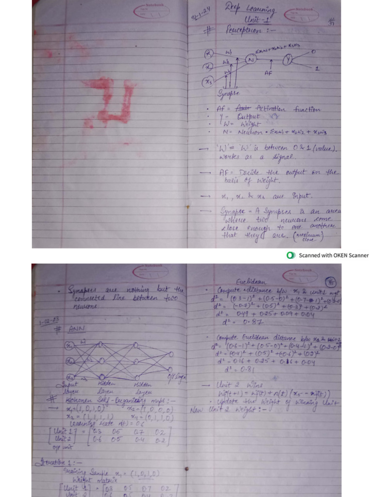 DL Notes U1,2,3 | PDF