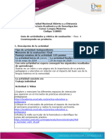 Guía de Actividades y Rúbrica de Evaluación - Paso 4