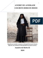 Biografia Da Beata Maria de Araújo Para Estudantes José André de Andrade