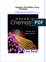 Full Organic Chemistry 10Th Edition Carey Test Bank Online PDF All Chapter