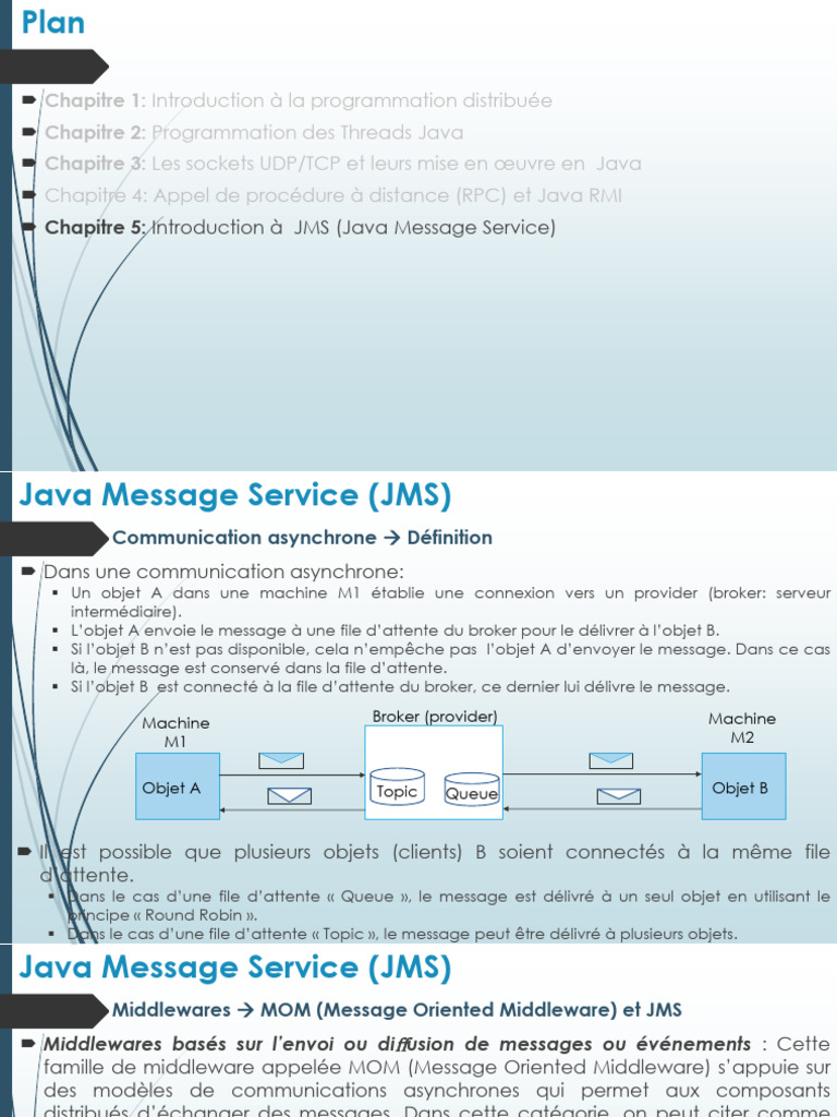 Introduction à la programmation distribuée | PDF | Middleware | Java ...