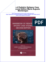 Full Ebook of Handbook of Pediatric Epilepsy Case Studies Second Edition Maria Augusta Montenegro Online PDF All Chapter