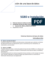 2.2a SGBD e Instalación