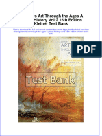 Full Gardners Art Through The Ages A Global History Vol 2 15Th Edition Kleiner Test Bank Online PDF All Chapter