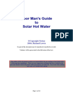 (Ebook - Free Energy) - Solar Hot Water