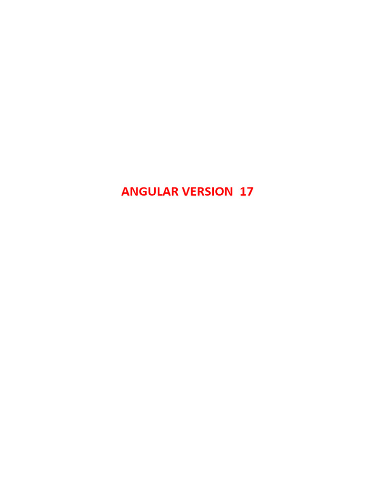 Configuración de Angular CLI y NPM | PDF | Software del sistema ...
