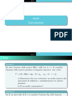 Geometria Sezione E Lezione 20