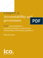Chapter 4 Anonymisation Guidance Accountability and Governance