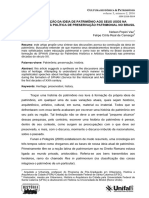 Ultura Histórica Atrimônio: ISSN 2316-5014