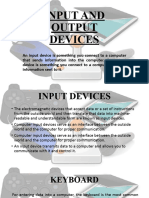 Input and Output Devices