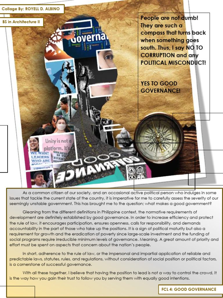 Fcl4 Good Governance Pdf Governance Economies
