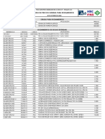 Lista de Precios General Rodamientos Vhl