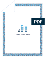 Brochure Les Patios D'anfa