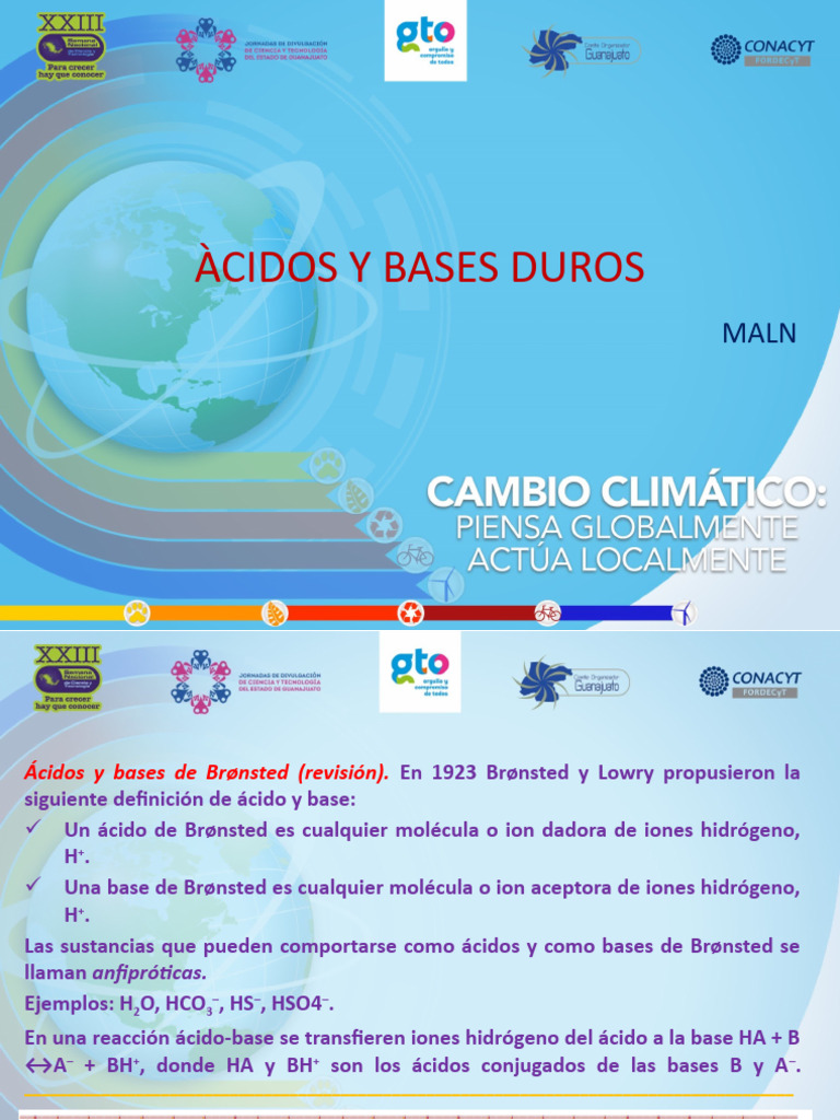Acidos y Bases Duros Maln. | PDF | Ácido | Enlace covalente