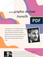 La Biographie de Jean Anouilh