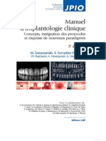 Manuel Dimplantologie Clinique. 3e Édition