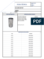 Ficha Tecnica Vop 21702911 Filtro de Aire