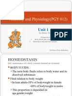 4 Homeostasis