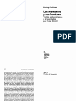 Semana 8. Goffman, Erving, El Orden de La Interacción